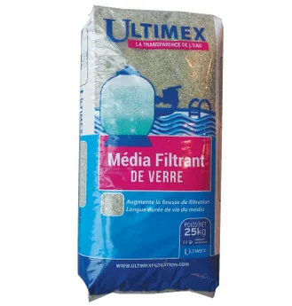 GRAVIER DE VERRE ULTIMEX SPECIAL FILTRE 1.6/3.0mm 25KG