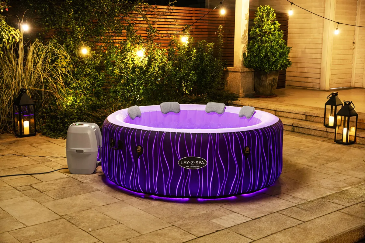 SPA GONFLABLE BESTWAY LAY-Z-SPA HOLLYWOOD