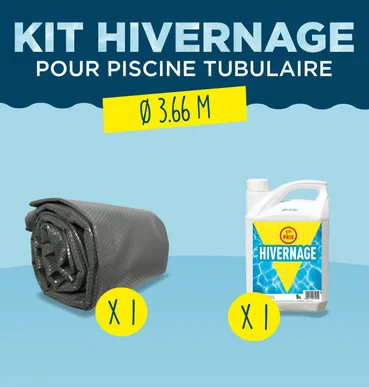 KIT HIVERNAGE PISCINE TUBULAIRE Ø 3,66 M