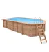 PISCINE BOIS INDIANA 6.70x4.00 H 1.38